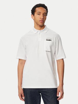 T-shirt męski Karl Lagerfeld ze sklepu: MODIVO w kategorii: T-shirty męskie - zdjęcie WP-EBWP-BKLVO-LN0_0000305887368