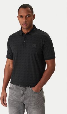 T-shirt męski casualowy Karl Lagerfeld ze sklepu: MODIVO w kategorii: T-shirty męskie - zdjęcie WP-EBWP-BKLVO-LN0_0000305887429