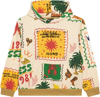 Bluza chłopięca w stylu młodzieżowym Guess ze sklepu: MODIVO w kategorii: Bluzy chłopięce - zdjęcie WP-EBWP-BKLVO-LN0_0000305888297