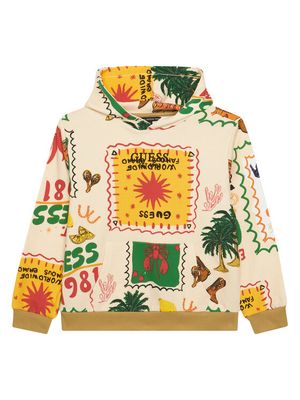Bluza chłopięca w stylu młodzieżowym Guess ze sklepu: MODIVO w kategorii: Bluzy chłopięce - zdjęcie WP-EBWP-BKLVO-LN0_0000305888297