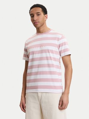 T-shirt męski na wiosnę casual Guess Jeans ze sklepu: MODIVO w kategorii: T-shirty męskie - zdjęcie WP-EBWP-BKLVO-LN0_0000305889003