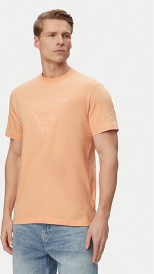 T-shirt męski casual Guess ze sklepu: MODIVO w kategorii: T-shirty męskie - zdjęcie WP-EBWP-BKLVO-LN0_0000305889898