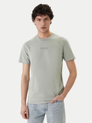 T-shirt męski casual na wiosnę Guess ze sklepu: MODIVO w kategorii: T-shirty męskie - zdjęcie WP-EBWP-BKLVO-LN0_0000305890061