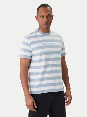 Guess Jeans - T-shirt męski casual ze sklepu: MODIVO w kategorii: T-shirty męskie - zdjęcie WP-EBWP-BKLVO-LN0_0000305890443