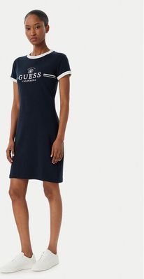 Sukienka casual Guess ze sklepu: MODIVO w kategorii: Sukienki - zdjęcie WP-EBWP-BKLVO-LN0_0000305893017