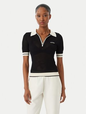 Guess - Bluzka damska na lato ze sklepu: MODIVO w kategorii: Bluzki damskie - zdjęcie WP-EBWP-BKLVO-LN0_0000305893994