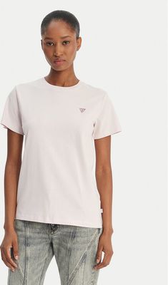 Bluzka damska na lato Guess Jeans ze sklepu: MODIVO w kategorii: Bluzki damskie - zdjęcie WP-EBWP-BKLVO-LN0_0000305894717
