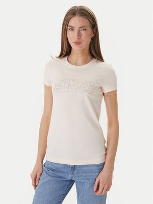 Bluzka damska na lato Guess ze sklepu: MODIVO w kategorii: Bluzki damskie - zdjęcie WP-EBWP-BKLVO-LN0_0000305895424
