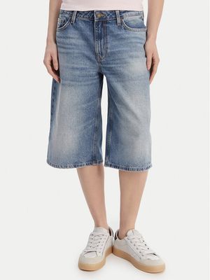 Szorty casualowe Guess Jeans ze sklepu: MODIVO w kategorii: Szorty - zdjęcie WP-EBWP-BKLVO-LN0_0000305896575