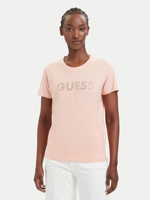 Bluzka damska w stylu młodzieżowym Guess ze sklepu: MODIVO w kategorii: Bluzki damskie - zdjęcie WP-EBWP-BKLVO-LN0_0000305897480