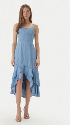 Guess - Sukienka asymetryczna ze sklepu: MODIVO w kategorii: Sukienki - zdjęcie WP-EBWP-BKLVO-LN0_0000305897671