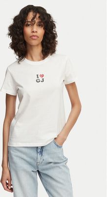 Guess Jeans - Bluzka damska ze sklepu: MODIVO w kategorii: Bluzki damskie - zdjęcie WP-EBWP-BKLVO-LN0_0000305898593