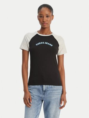 Guess Jeans - Bluzka damska ze sklepu: MODIVO w kategorii: Bluzki damskie - zdjęcie WP-EBWP-BKLVO-LN0_0000305898647