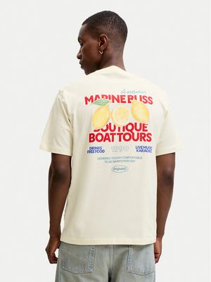 T-shirt męski w stylu klasycznym Jack & Jones ze sklepu: MODIVO w kategorii: T-shirty męskie - zdjęcie WP-EBWP-BKLVO-LN0_0000305899392