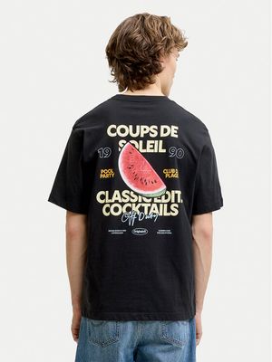 T-shirt męski klasyczny Jack & Jones ze sklepu: MODIVO w kategorii: T-shirty męskie - zdjęcie WP-EBWP-BKLVO-LN0_0000305899408