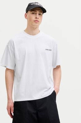 T-shirt męski casual w stylu klasycznym Jack & Jones ze sklepu: MODIVO w kategorii: T-shirty męskie - zdjęcie WP-EBWP-BKLVO-LN0_0000305899439