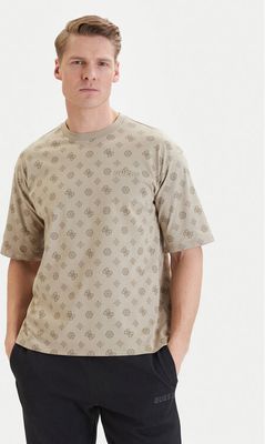 T-shirt męski casual Guess ze sklepu: MODIVO w kategorii: T-shirty męskie - zdjęcie WP-EBWP-BKLVO-LN0_0000305899965