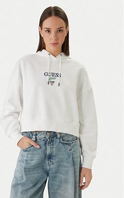 Bluza damska Guess Jeans ze sklepu: MODIVO w kategorii: Bluzy damskie - zdjęcie WP-EBWP-BKLVO-LN0_0000305900692