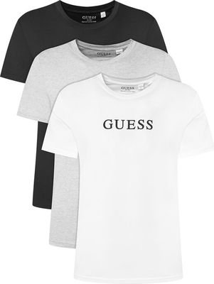 T-shirt męski Guess ze sklepu: MODIVO w kategorii: T-shirty męskie - zdjęcie WP-EBWP-BKLVO-LN0_0000305902238