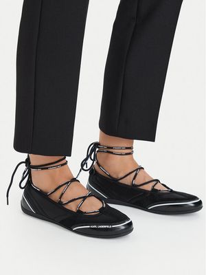 Karl Lagerfeld - Balerinki na wiosnę ze sklepu: MODIVO w kategorii: Balerinki - zdjęcie WP-EBWP-BKLVO-LN0_0000305902634