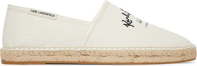 Espadryle męskie na lato Karl Lagerfeld ze sklepu: MODIVO w kategorii: Espadryle męskie - zdjęcie WP-EBWP-BKLVO-LN0_0000305904737