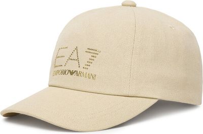 Czapka z daszkiem damska EA7 Emporio Armani ze sklepu: MODIVO w kategorii: Czapki z daszkiem damskie - zdjęcie WP-EBWP-BKLVO-LN0_0000305909473