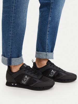 Buty sportowe męskie jesienne EA7 Emporio Armani ze sklepu: MODIVO w kategorii: Buty sportowe męskie - zdjęcie WP-EBWP-BKLVO-LN0_0000305909886