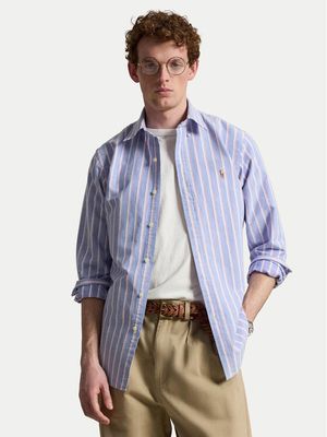 Koszula męska Polo Ralph Lauren ze sklepu: MODIVO w kategorii: Koszule męskie - zdjęcie WP-EBWP-BKLVO-LN0_0000305913197