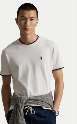 T-shirt męski casual Polo Ralph Lauren ze sklepu: MODIVO w kategorii: T-shirty męskie - zdjęcie WP-EBWP-BKLVO-LN0_0000305913449