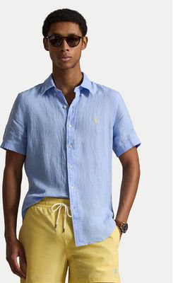Koszula męska z klasycznym kołnierzykiem Polo Ralph Lauren ze sklepu: MODIVO w kategorii: Koszule męskie - zdjęcie WP-EBWP-BKLVO-LN0_0000305913586