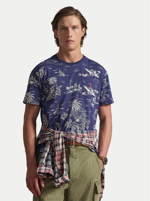 T-shirt męski Polo Ralph Lauren ze sklepu: MODIVO w kategorii: T-shirty męskie - zdjęcie WP-EBWP-BKLVO-LN0_0000305914521
