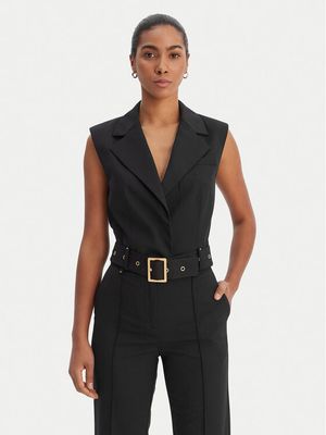 Kamizelka damska casual Karl Lagerfeld ze sklepu: MODIVO w kategorii: Kamizelki damskie - zdjęcie WP-EBWP-BKLVO-LN0_0000305917225