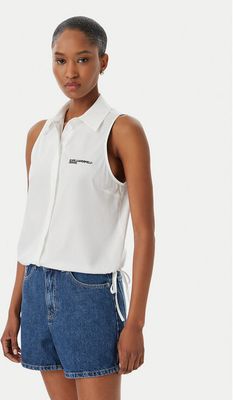 Kamizelka damska casual na wiosnę Karl Lagerfeld Jeans ze sklepu: MODIVO w kategorii: Kamizelki damskie - zdjęcie WP-EBWP-BKLVO-LN0_0000305917652
