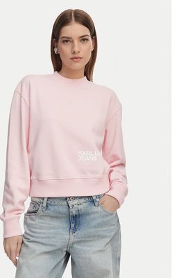 Bluzka damska jesienna casual Karl Lagerfeld Jeans ze sklepu: MODIVO w kategorii: Bluzki damskie - zdjęcie WP-EBWP-BKLVO-LN0_0000305917768