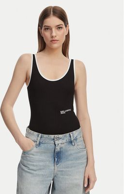 Bluzka damska jesienna Karl Lagerfeld Jeans ze sklepu: MODIVO w kategorii: Bluzki damskie - zdjęcie WP-EBWP-BKLVO-LN0_0000305917812