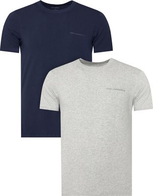 T-shirt męski Karl Lagerfeld ze sklepu: MODIVO w kategorii: T-shirty męskie - zdjęcie WP-EBWP-BKLVO-LN0_0000305920386