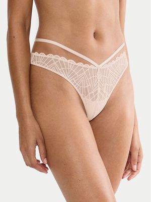 Triumph - Majtki damskie koronkowe ze sklepu: MODIVO w kategorii: Majtki damskie - zdjęcie WP-EBWP-BKLVO-LN0_0000305921215