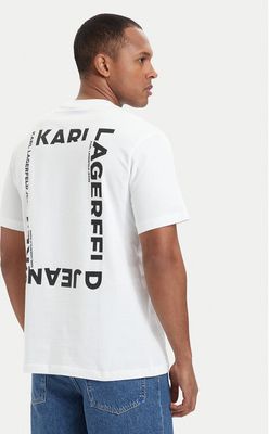 Karl Lagerfeld Jeans - T-shirt męski wiosenny ze sklepu: MODIVO w kategorii: T-shirty męskie - zdjęcie WP-EBWP-BKLVO-LN0_0000305921352
