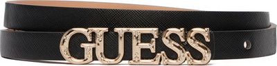 Pasek elegancki Guess ze sklepu: MODIVO w kategorii: Paski damskie - zdjęcie WP-EBWP-BKLVO-LN0_0000305925626