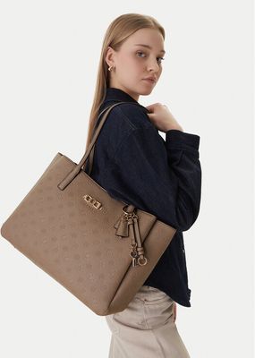 Guess - Shopper bag na wakacje ze sklepu: MODIVO w kategorii: Torby Shopper bag - zdjęcie WP-EBWP-BKLVO-LN0_0000305926944