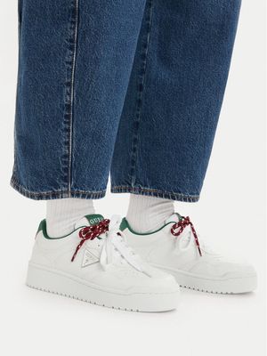 Buty sportowe damskie na wiosnę Guess ze sklepu: MODIVO w kategorii: Buty sportowe damskie - zdjęcie WP-EBWP-BKLVO-LN0_0000305931214