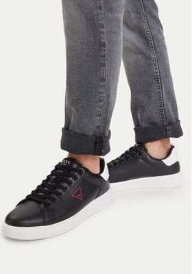 Buty sportowe męskie na wiosnę Guess ze sklepu: MODIVO w kategorii: Buty sportowe męskie - zdjęcie WP-EBWP-BKLVO-LN0_0000305931689
