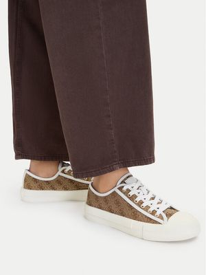 Trampki damskie eleganckie Guess ze sklepu: MODIVO w kategorii: Trampki damskie - zdjęcie WP-EBWP-BKLVO-LN0_0000305931726