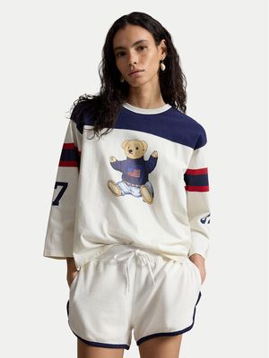 Bluzka damska młodzieżowa Polo Ralph Lauren ze sklepu: MODIVO w kategorii: Bluzki damskie - zdjęcie WP-EBWP-BKLVO-LN0_0000305936738