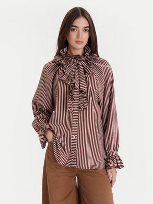 Koszula damska elegancka ViCOLO ze sklepu: MODIVO w kategorii: Koszule damskie - zdjęcie WP-EBWP-BKLVO-LN0_0000305939807