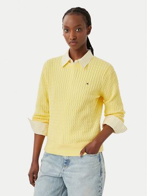 Sweter damski casual Tommy Hilfiger ze sklepu: MODIVO w kategorii: Swetry damskie - zdjęcie WP-EBWP-BKLVO-LN0_0000305943200