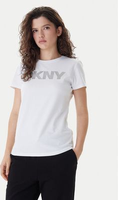 Bluzka damska na lato DKNY Sport ze sklepu: MODIVO w kategorii: Bluzki damskie - zdjęcie WP-EBWP-BKLVO-LN0_0000305943545