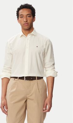 Koszula męska casualowa Tommy Hilfiger ze sklepu: MODIVO w kategorii: Koszule męskie - zdjęcie WP-EBWP-BKLVO-LN0_0000305945143