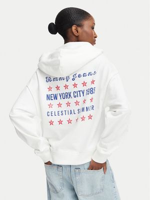 Tommy Jeans - Bluza damska w stylu młodzieżowym ze sklepu: MODIVO w kategorii: Bluzy damskie - zdjęcie WP-EBWP-BKLVO-LN0_0000305946904
