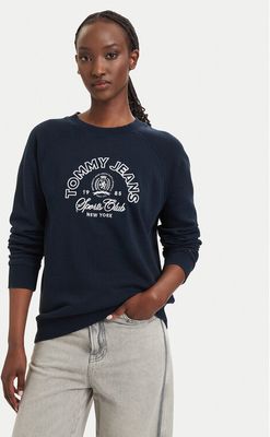 Tommy Jeans - Bluza damska jesienna ze sklepu: MODIVO w kategorii: Bluzy damskie - zdjęcie WP-EBWP-BKLVO-LN0_0000305948335